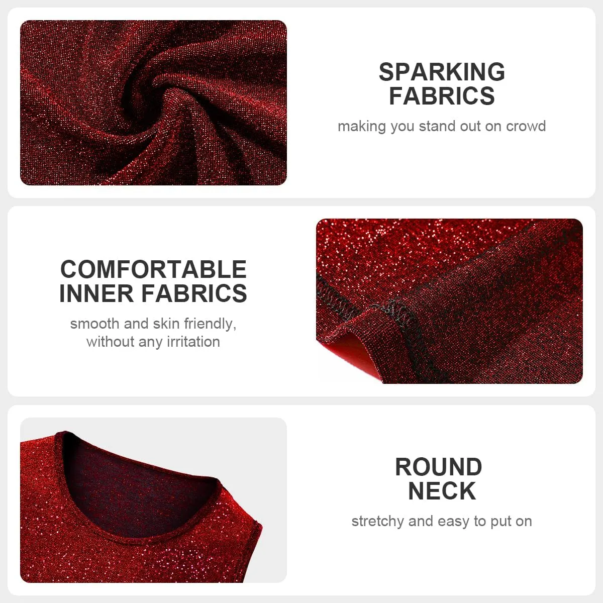 Arjen Kroos Men's Sequin Tank Top, Gold Glitter Rave Sleeve Shirts, Sparkly Disco Mens Vest
