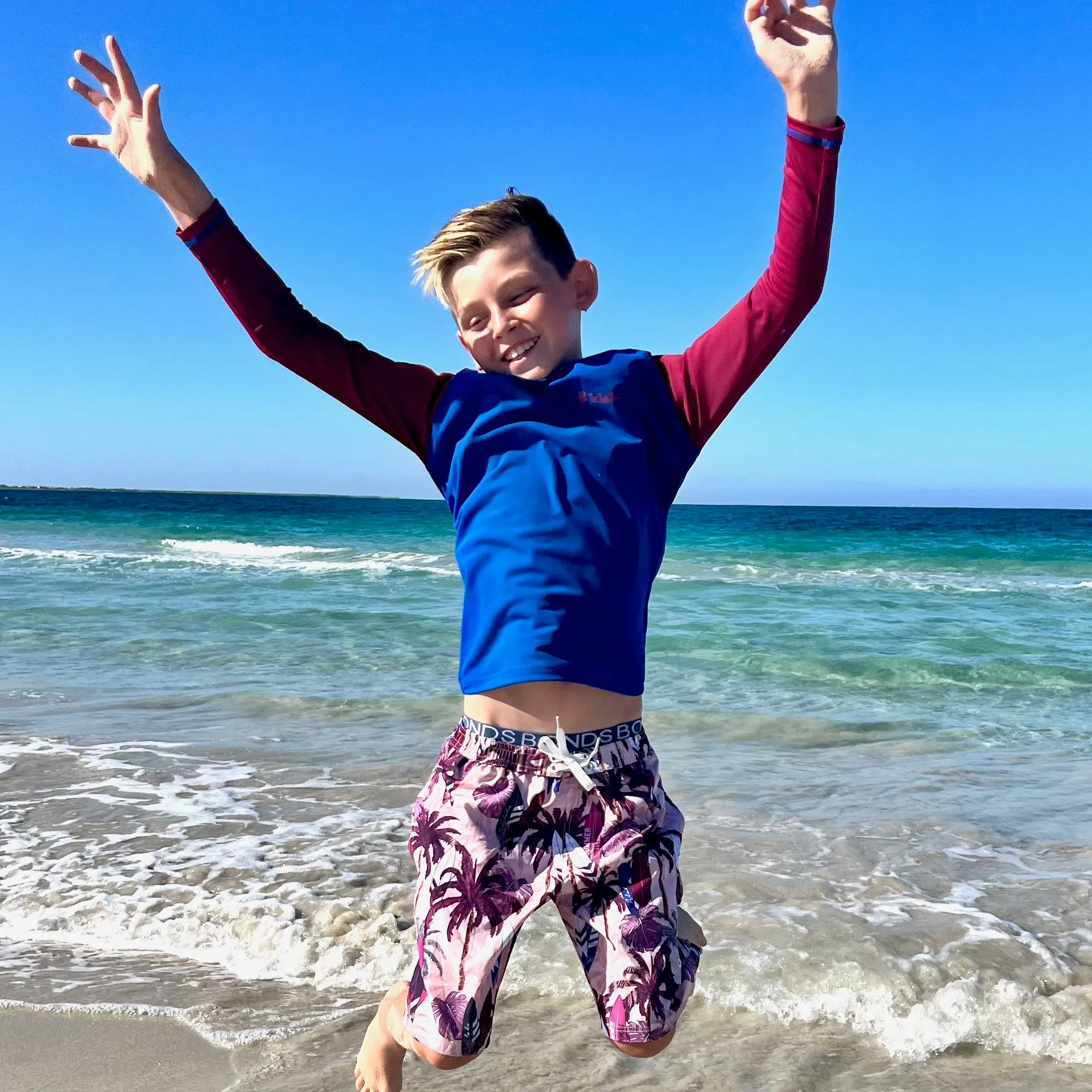 Boys Long Sleeve Rashguard | Surf's Up!