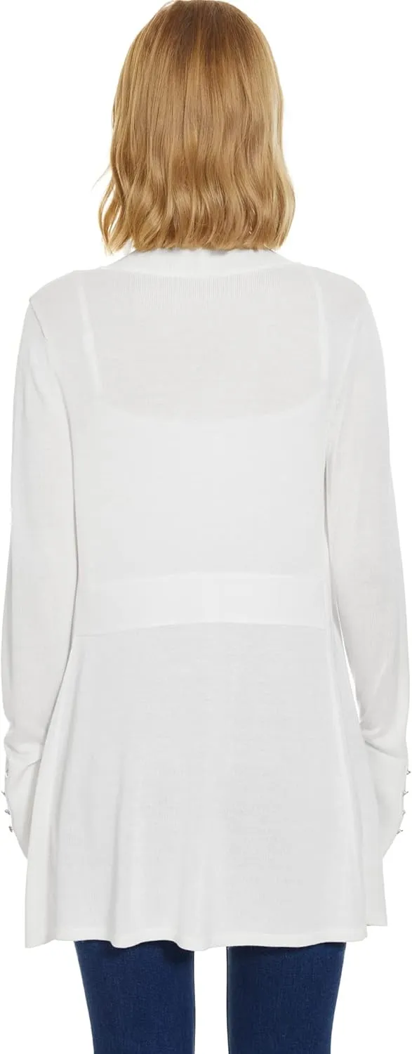 Cardigan for Women Dressy Casual Long Sleeve Open Front Knit Cardigan Sweaters