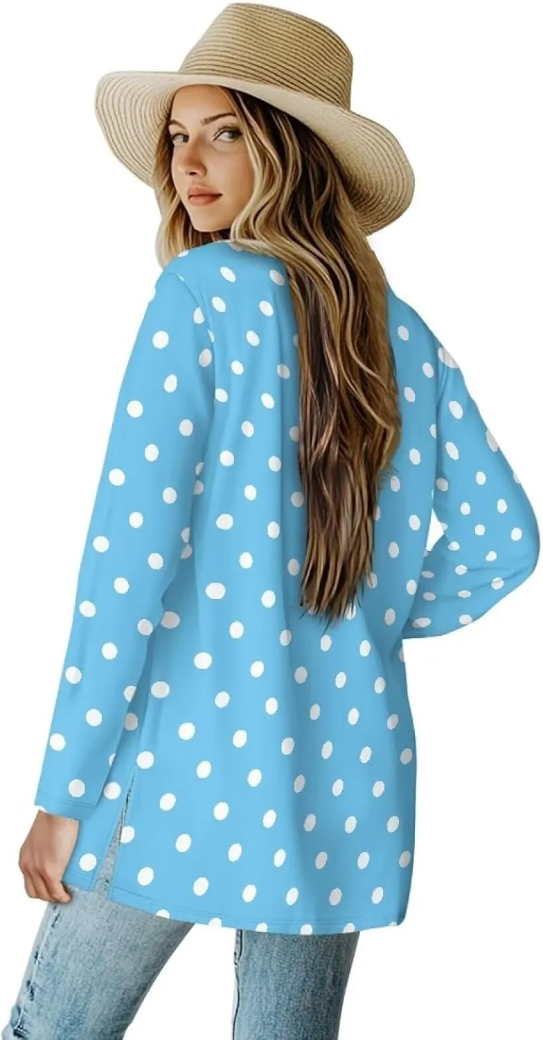 Cardigan for Women Long Sweater Open Front Sweaters Fashion Lightweight Cardigans with Pockets