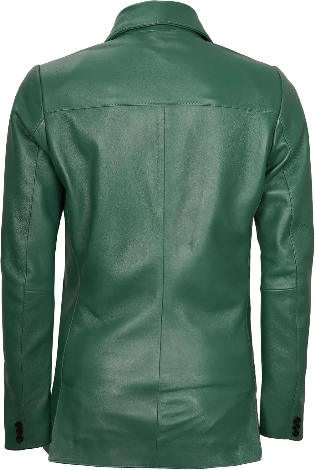 Decrum Leather Blazer Women - Real Lambskin Casual Womens Leather Jackets