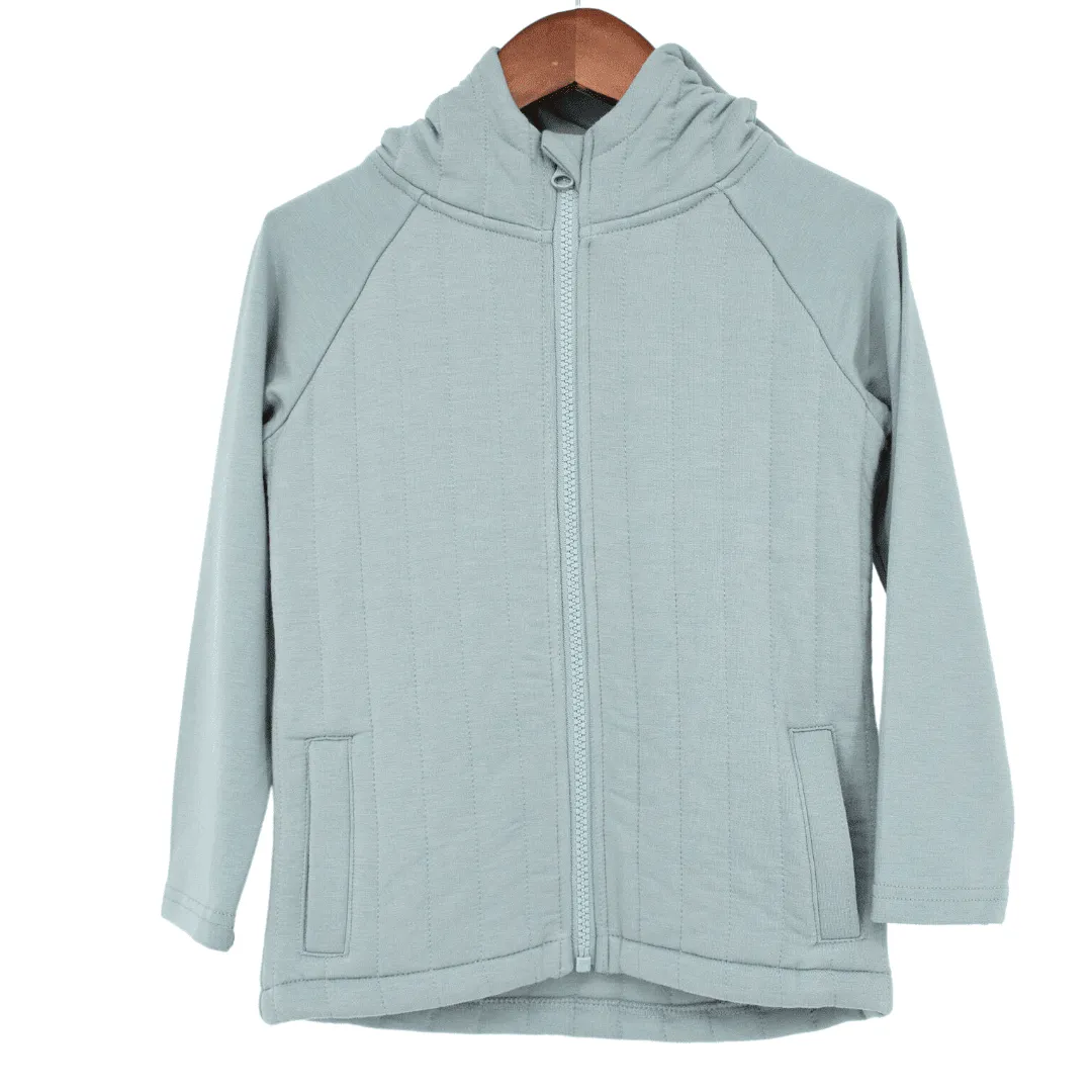 French Terry Hooded Jacket