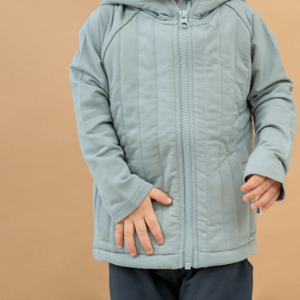 French Terry Hooded Jacket