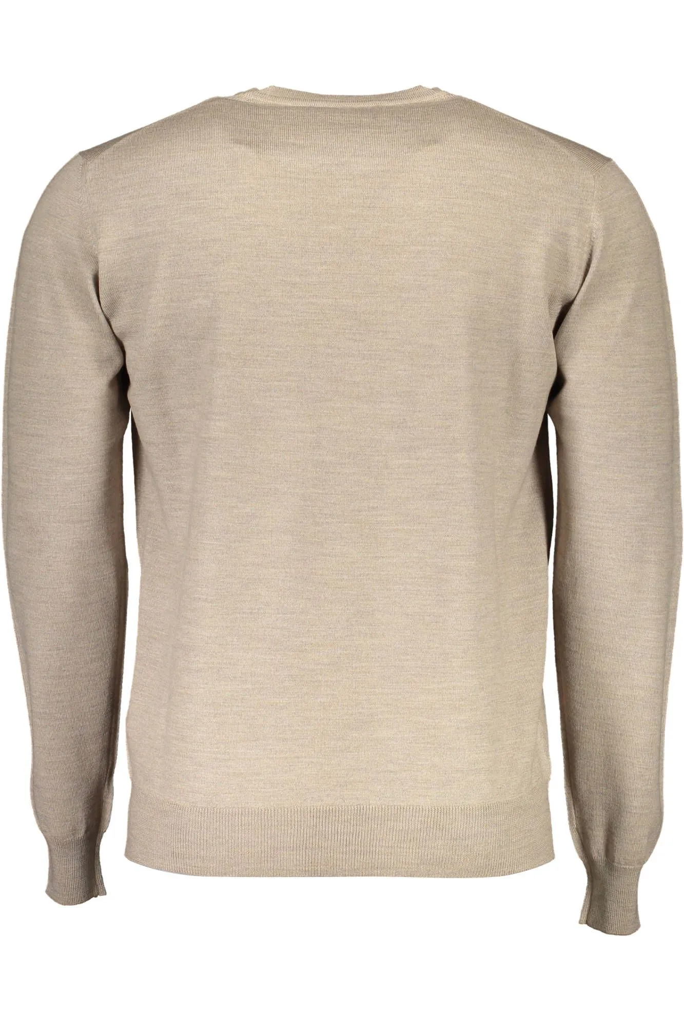 Harmont & Blaine Beige Wool Mens Sweater