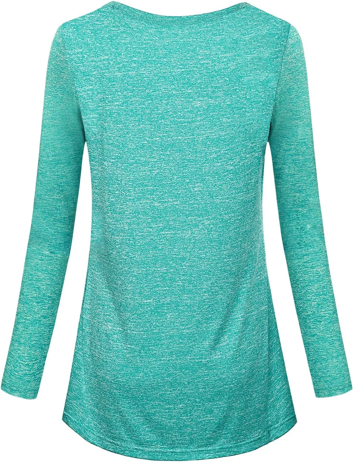 Kimmery Workout Tops for Women Long Sleeve Shirts for Women Quick Dry Line Decor Yoga Tops Sizes S-3XL