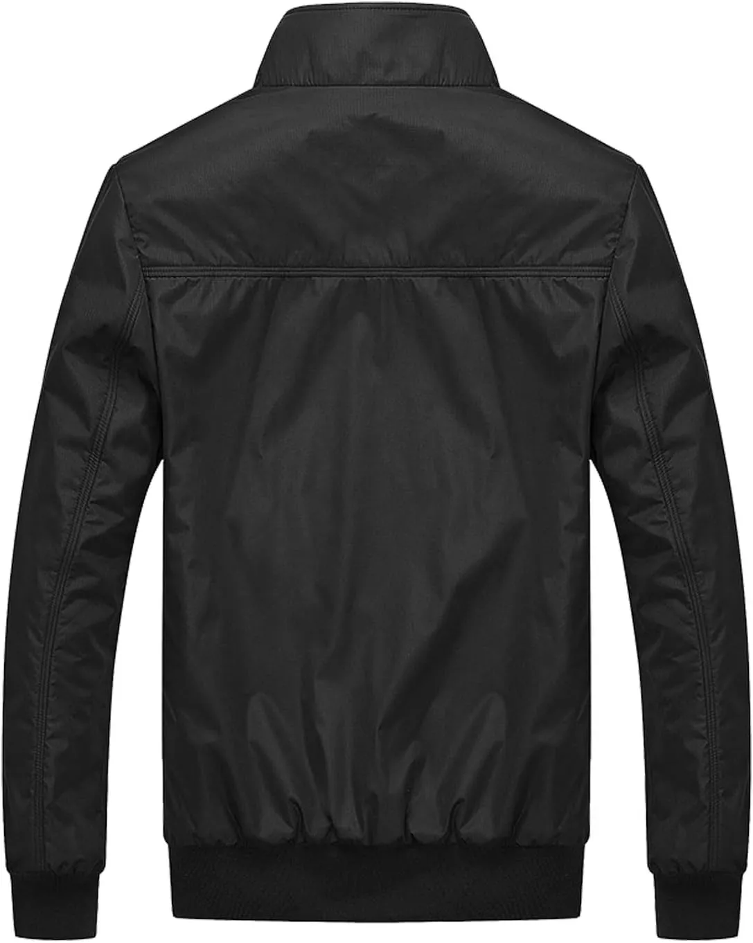 Lentta Men's Slim Fit Lightweight Softshell Bomber Jacket Coat Fall Jackets For Men