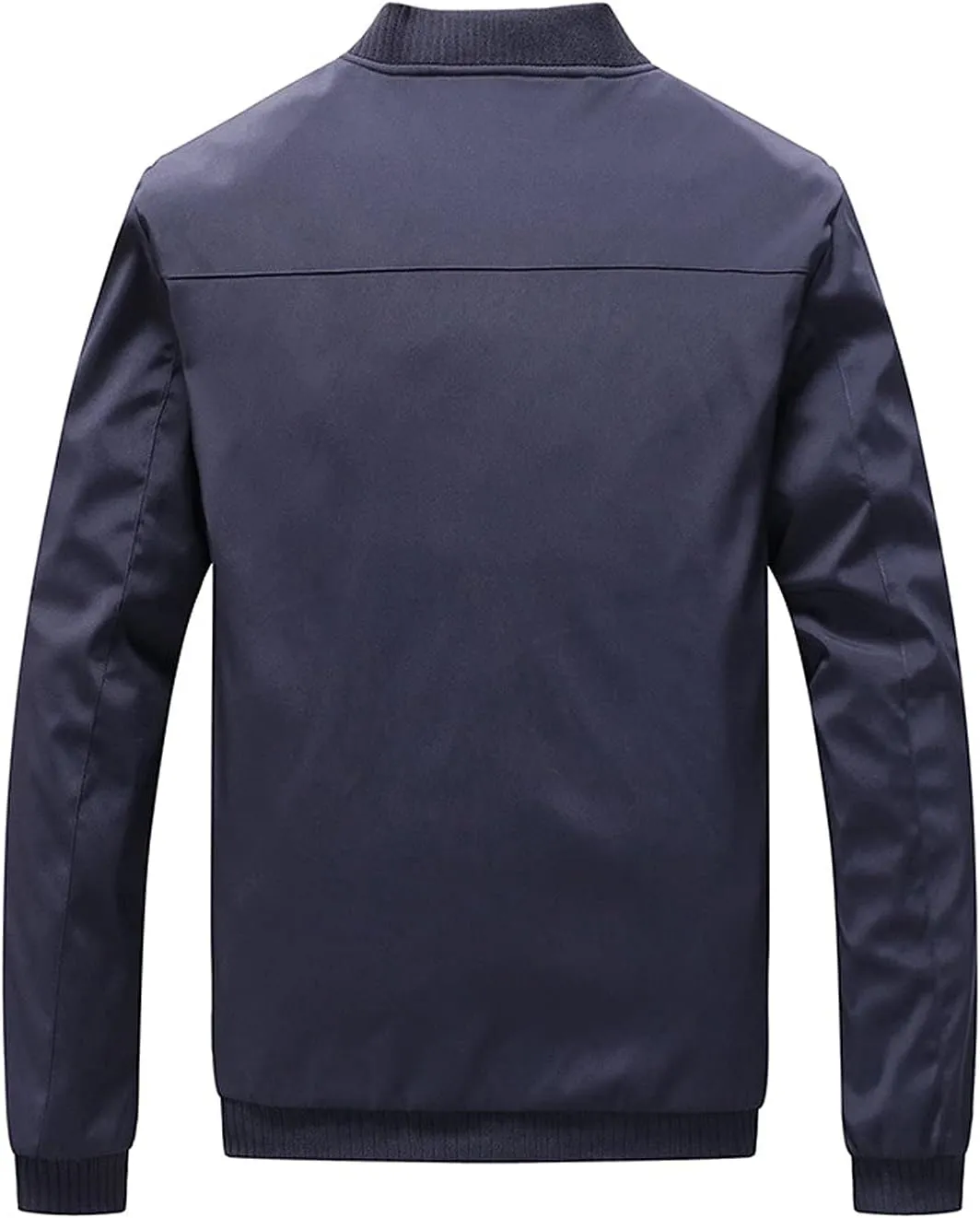 Lentta Men's Slim Fit Lightweight Softshell Bomber Jacket Coat Fall Jackets For Men