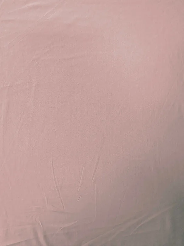 Light Mauve Solid ITY Jersey Knit Fabric