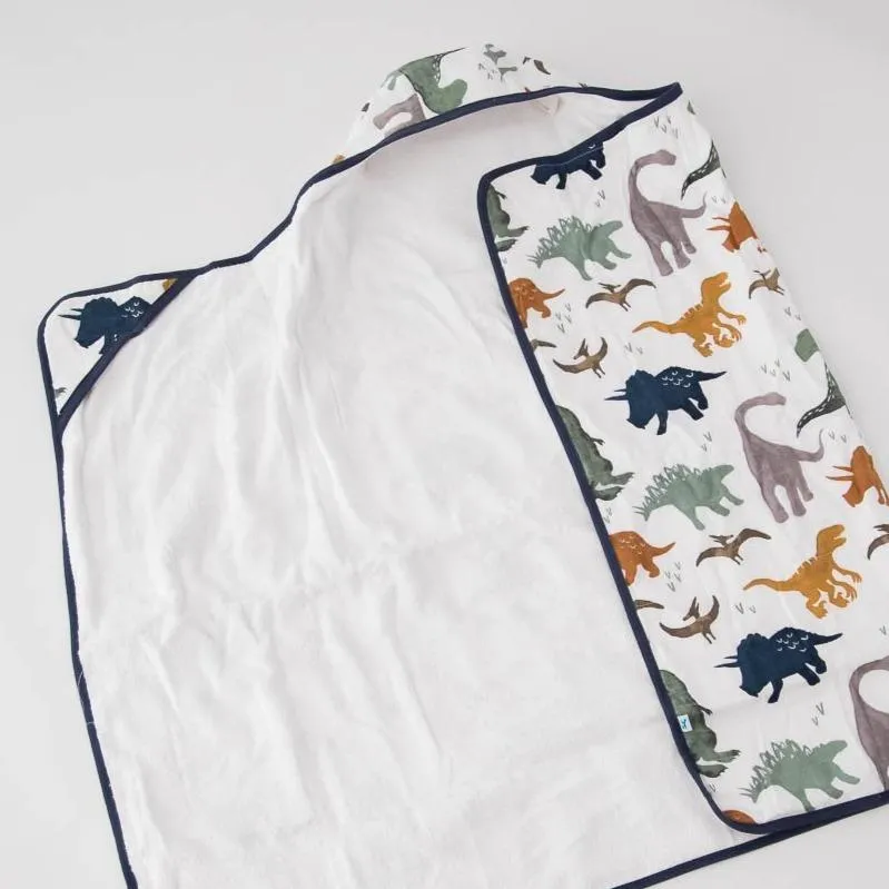Little Unicorn Big Kid Hooded Towel - Dino Friends
