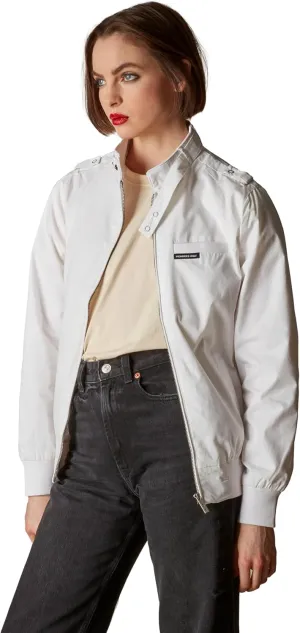 Members Only Women's Classic Iconic Racer Jacket | Spring Jackets for Women | Slim Fit | Womens Jacket | Bomber Jacket Womens