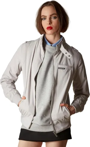 Members Only Women's Classic Iconic Racer Jacket | Spring Jackets for Women | Slim Fit | Womens Jacket | Bomber Jacket Womens