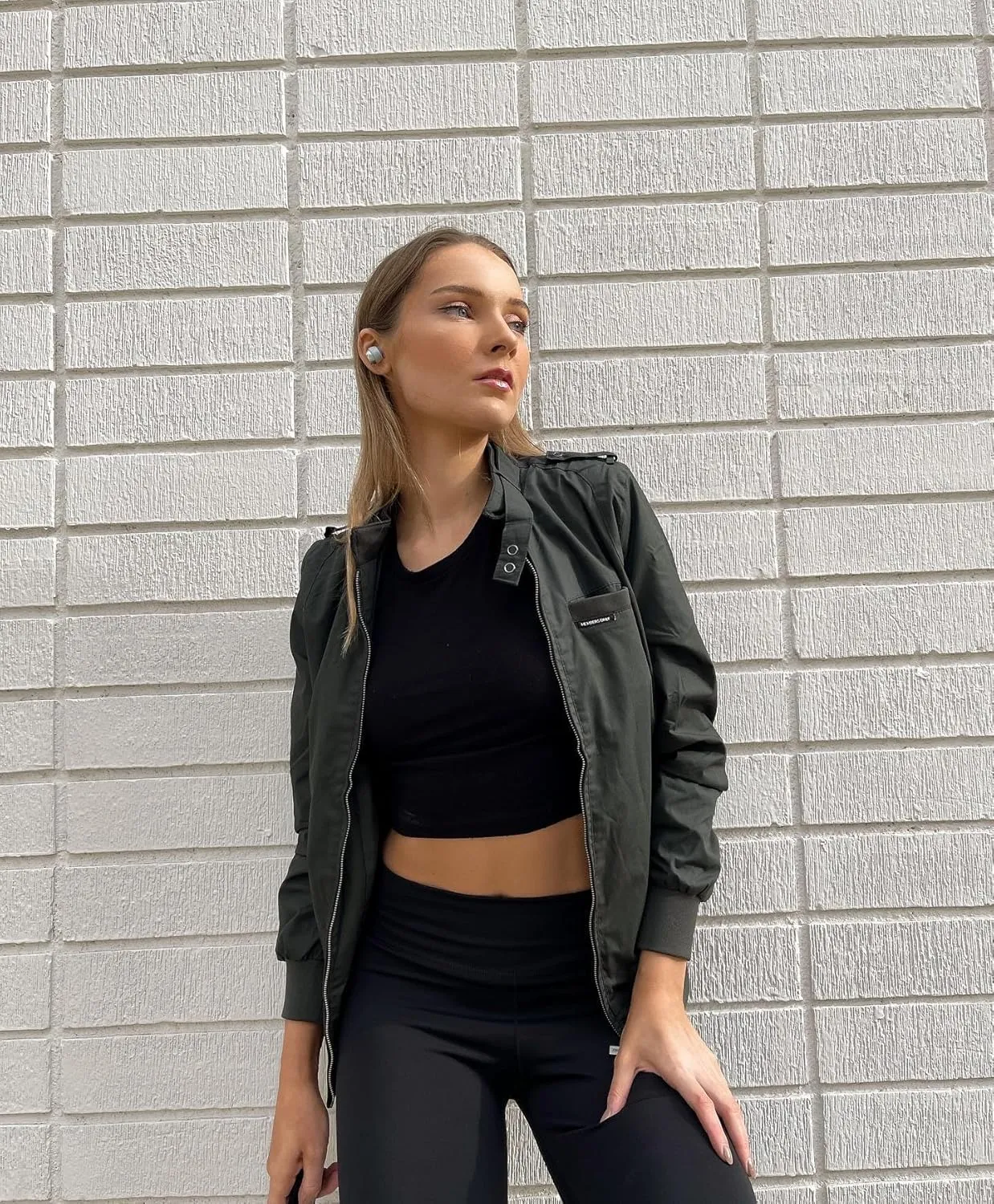 Members Only Women's Classic Iconic Racer Jacket | Spring Jackets for Women | Slim Fit | Womens Jacket | Bomber Jacket Womens