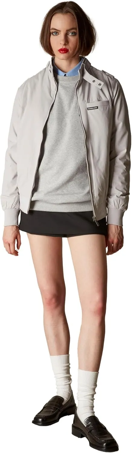 Members Only Women's Classic Iconic Racer Jacket | Spring Jackets for Women | Slim Fit | Womens Jacket | Bomber Jacket Womens