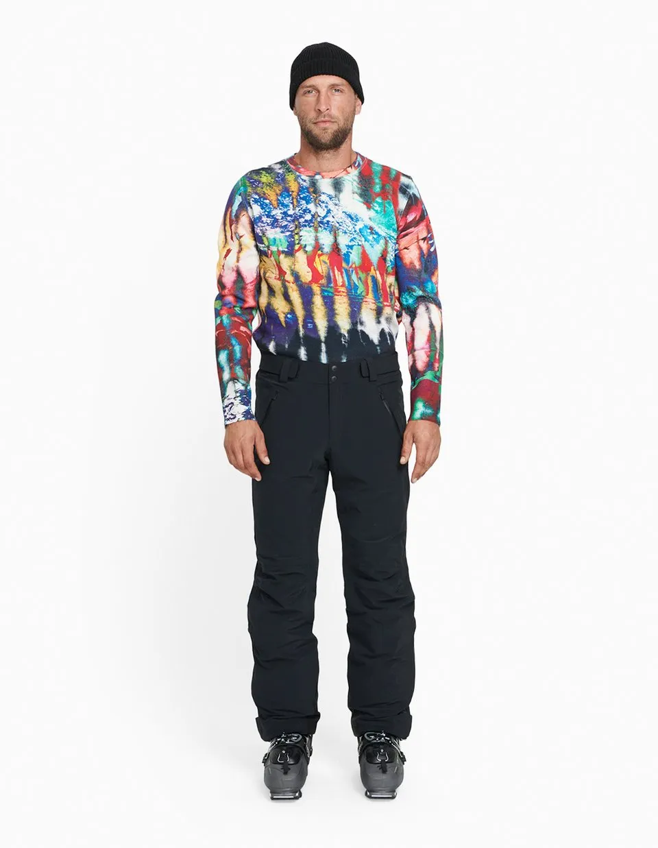 Men Team Aztech Ski Pant - Space Black
