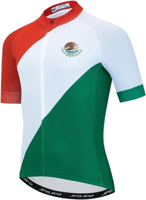 Men's Cycling Jersey Short Sleeve Breathable Biking Shirts Summer Bicycle Tops Quick Dry
