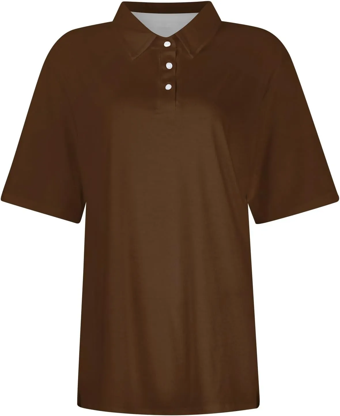 midelxp Golf Polo Shirts for Women Summer Quick Dry Short Sleeve Button Down Shirt Lightweight Dressy Casual Work Tops 2024