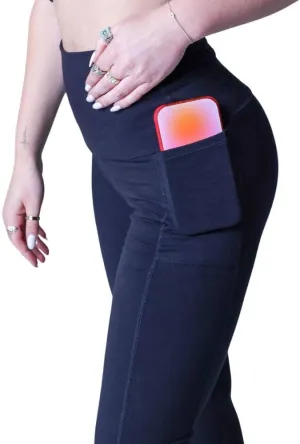 Premium Organic Cotton Leggings for Women | High Waist Leggings with Pockets. Perfect for Yoga, Fitness or All Day Wear.