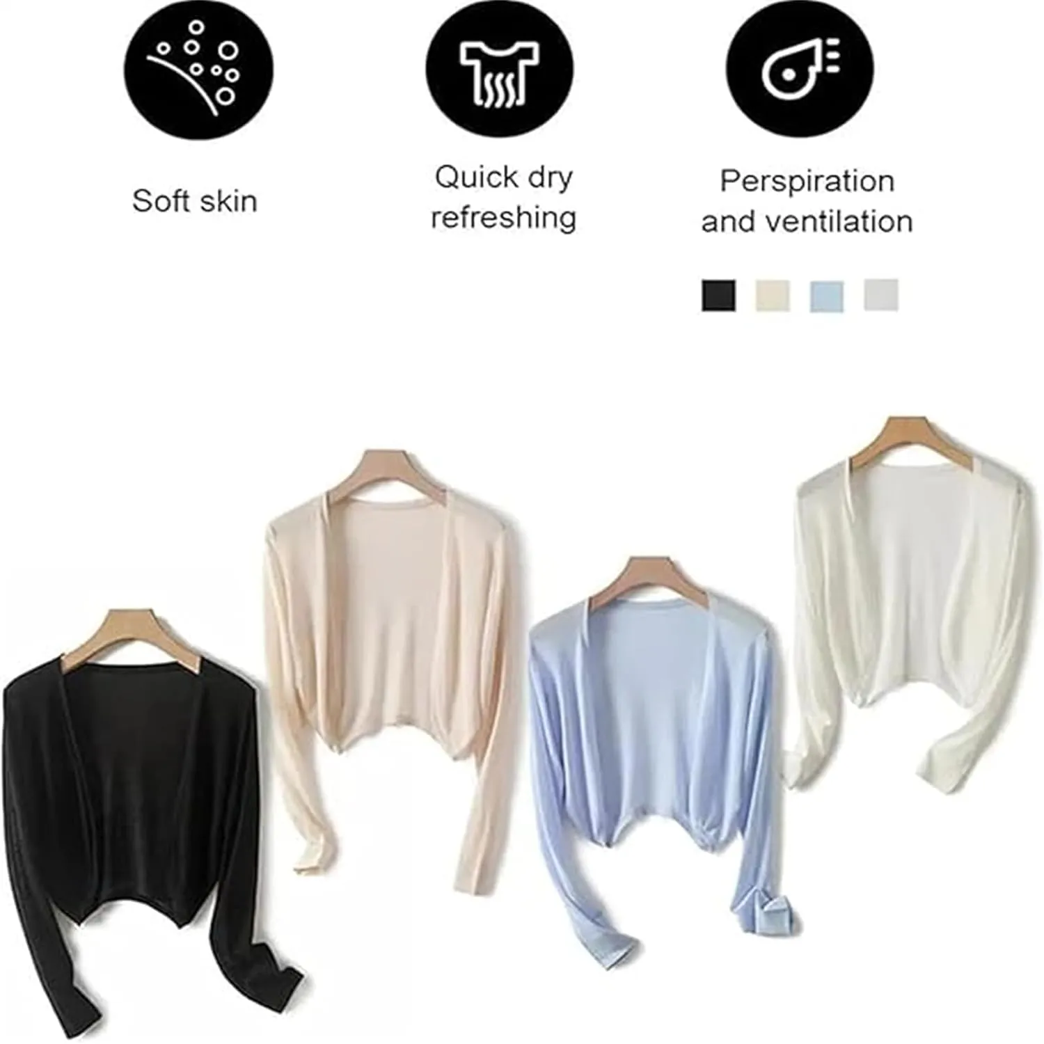 Probablei Sun Knit Cardigan, Extractiony Sun Knit Cardigan, Sun Knit Cardigan Women's Thin Ice Silk Coat Shawl