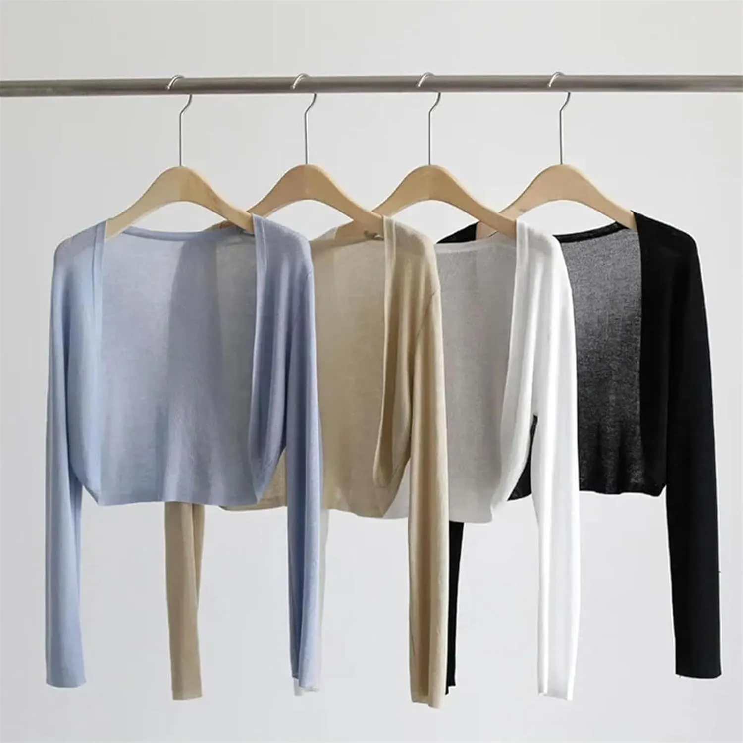 Probablei Sun Knit Cardigan, Extractiony Sun Knit Cardigan, Sun Knit Cardigan Women's Thin Ice Silk Coat Shawl