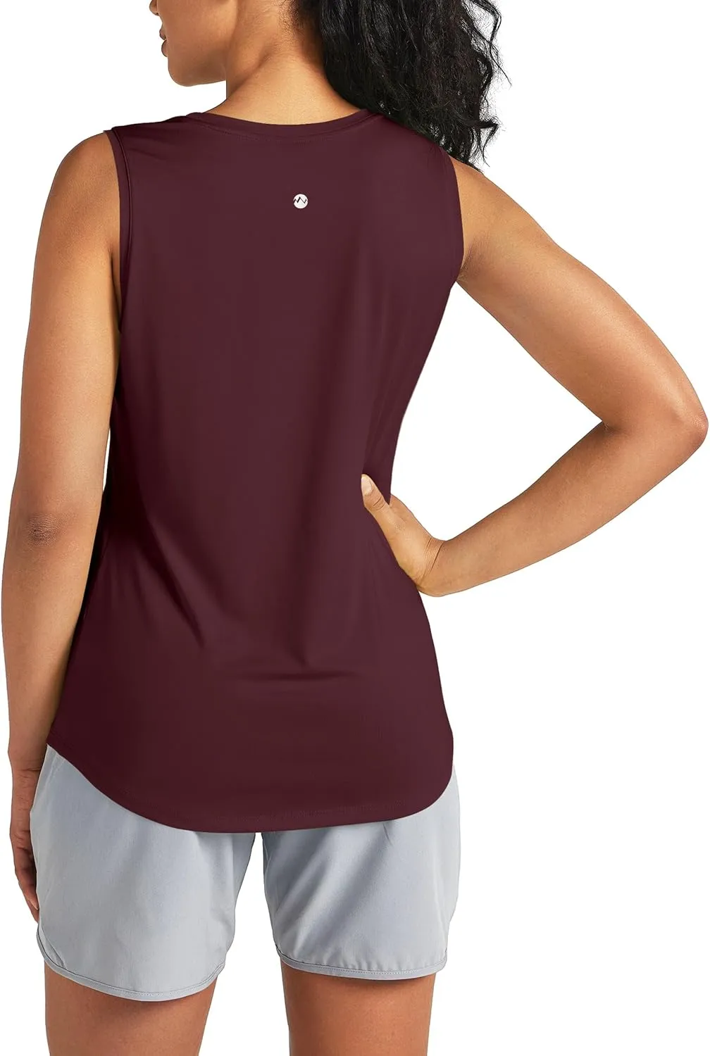 Willitsports Women's Workout Tank Tops Sleeveless Running Yoga Tops Quick Dry Active Shirts Gym Exercise Loose Fit