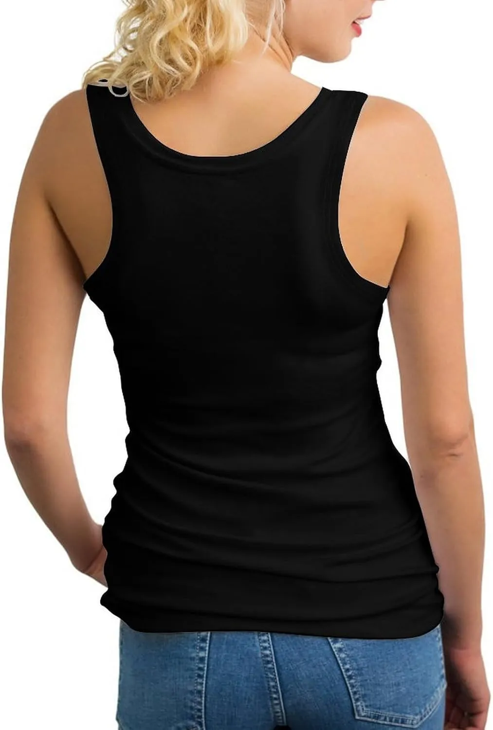 Women Quick Dry Loose Racerback Crop Tank Tops Sleeveless Crewneck Undershirt Vest for Bodybuilding