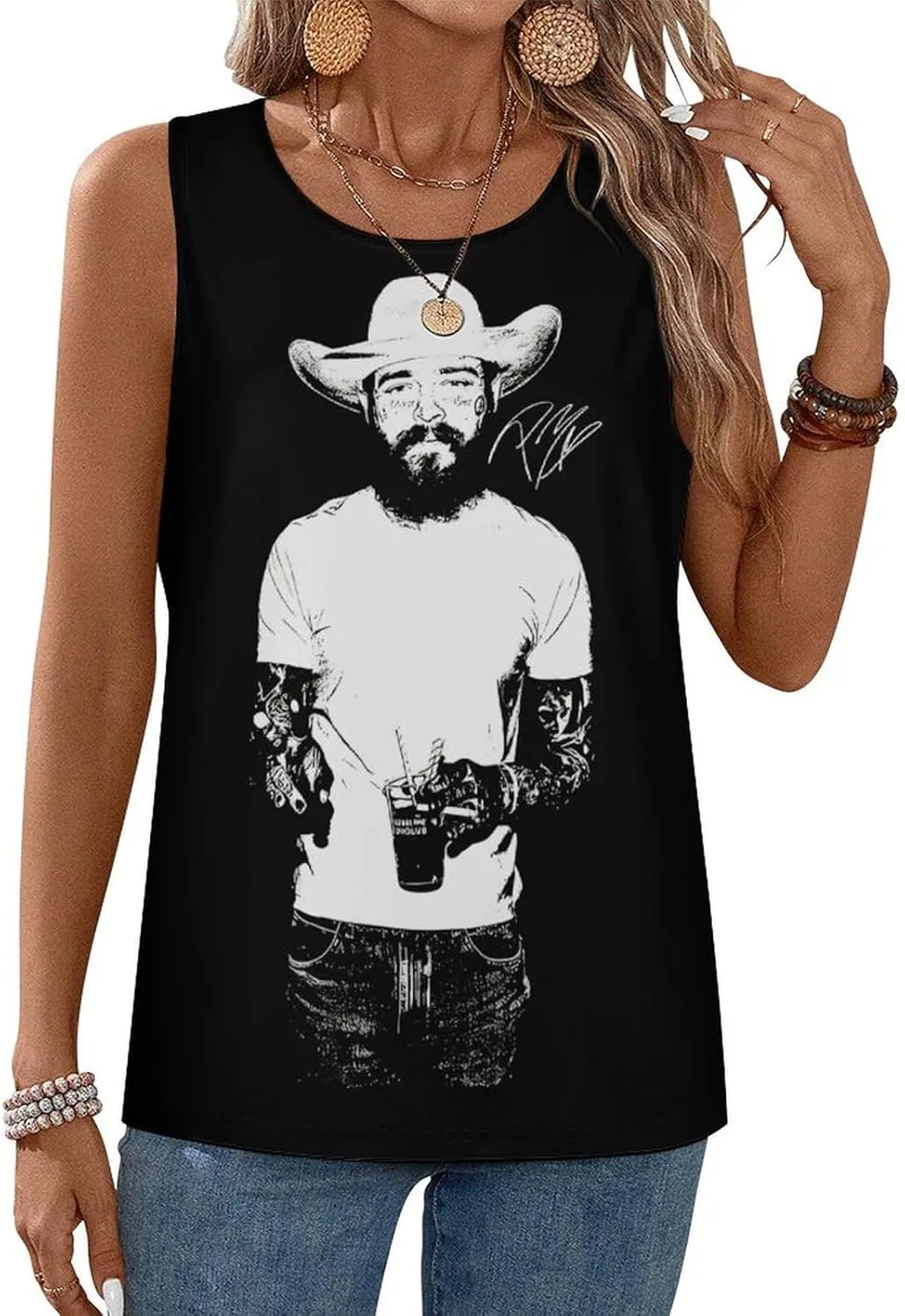 Women Quick Dry Loose Racerback Crop Tank Tops Sleeveless Crewneck Undershirt Vest for Bodybuilding