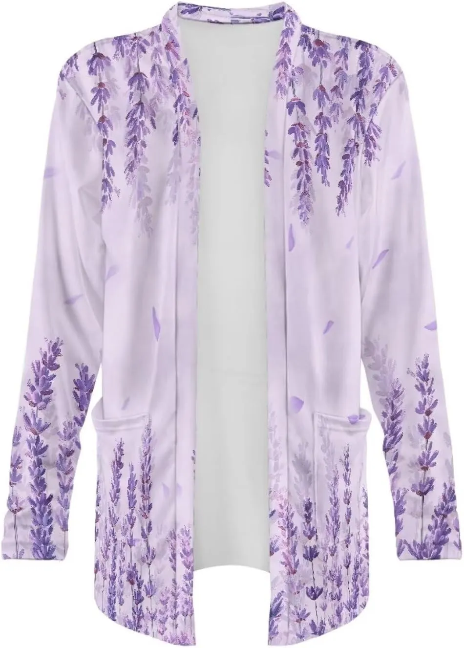 Womens Casual Lightweight Cardigan with Pocket Long Sleeve Open Front Cardigan for Fall Spring Summer