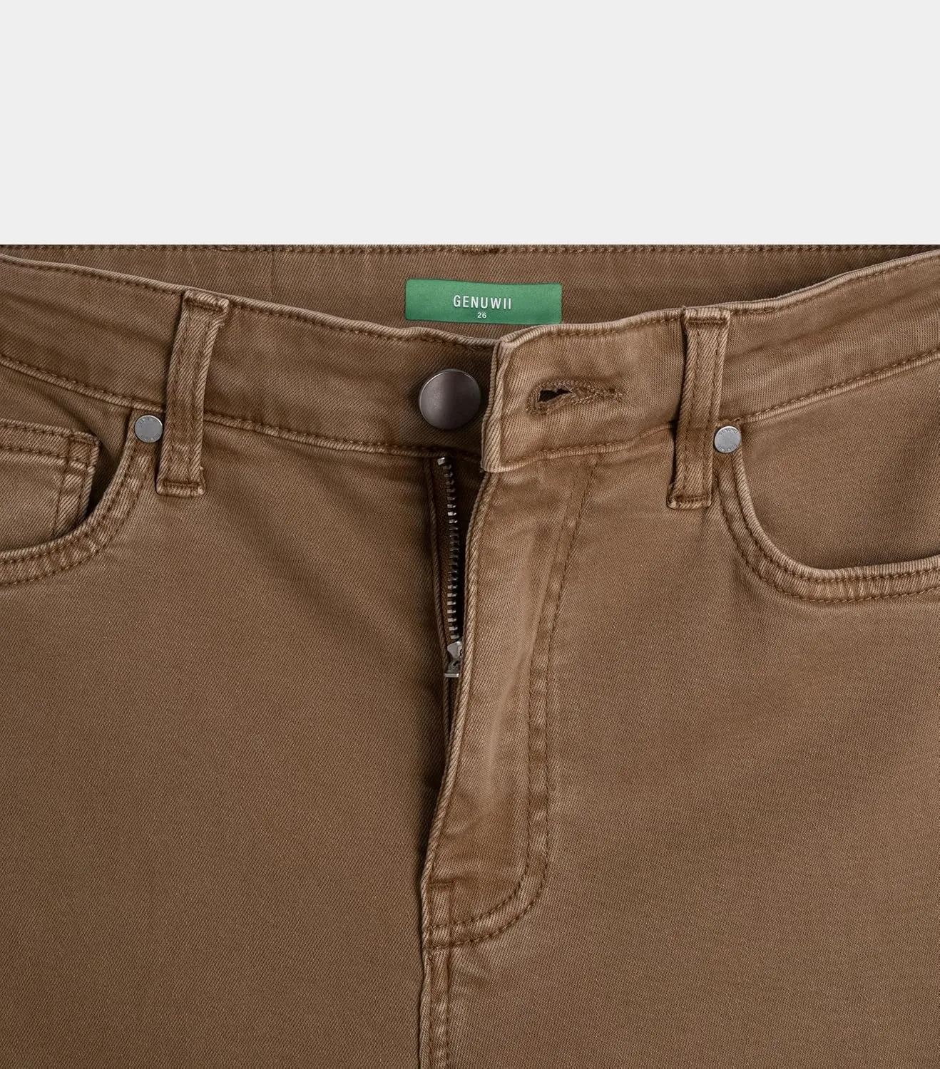 Womens Wide Leg Casual Pants (98% Cotton Stretch, 2% Spandex)  Breathe & Move Easily All Day
