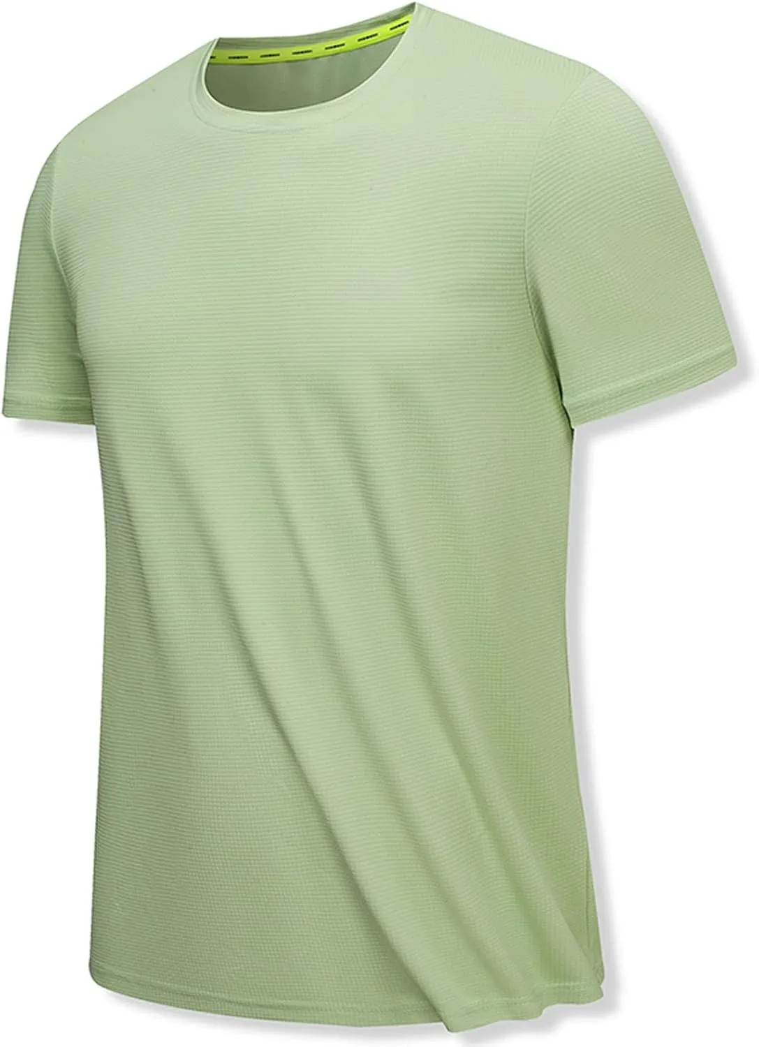 Workout Shirts for Men Oversized Gym Performance Short Sleeve Undershirts Running Fitness Quick Dry Athletic T-Shirts